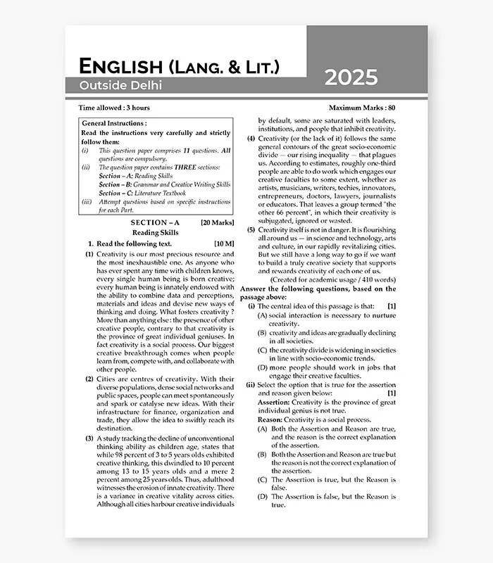 English Sample Papers for CBSE Class 10 2026 04
