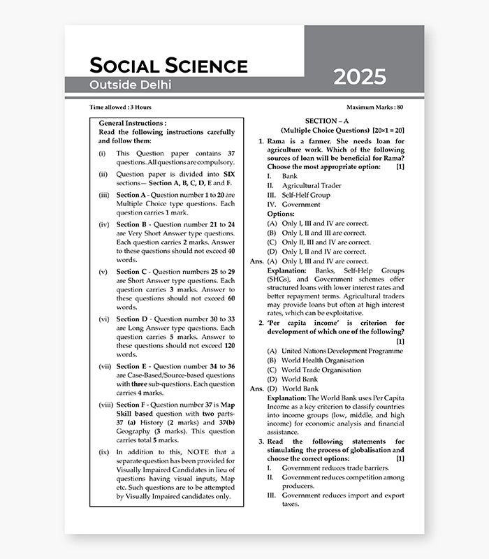 Social Science Sample Papers for CBSE Class 10 2026 04