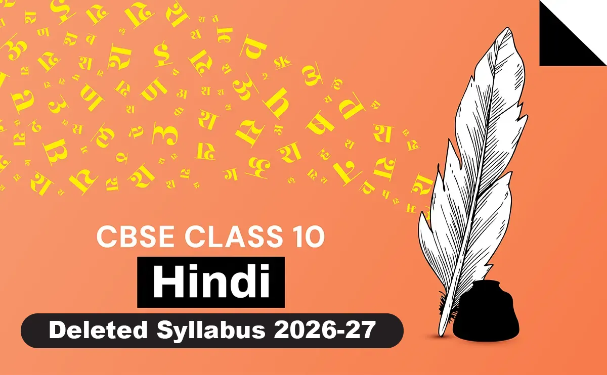 CBSE Class 10 Hindi Deleted Syllabus 2026-27