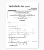 class 10 icse maths specimen paper