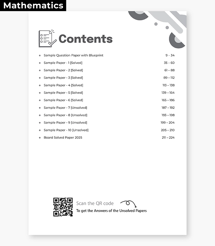 Sample Papers Bundle Inside CBSE Class 12 2026 Maths