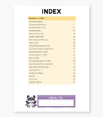 k2p maths workbook 1 index