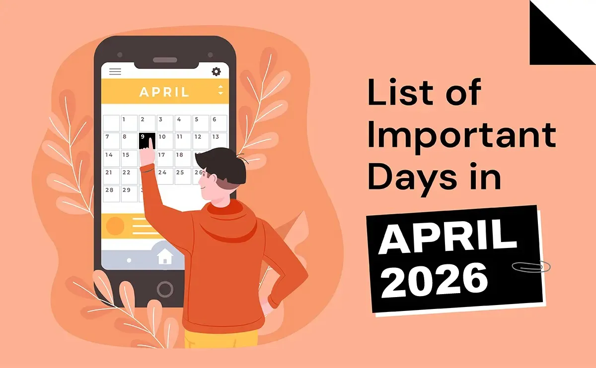 List of Important Days in April 2026