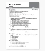 cbse previous year question papers class 12 psychology