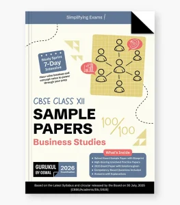 Business Studies Sample Papers for CBSE Class 12 2026 01