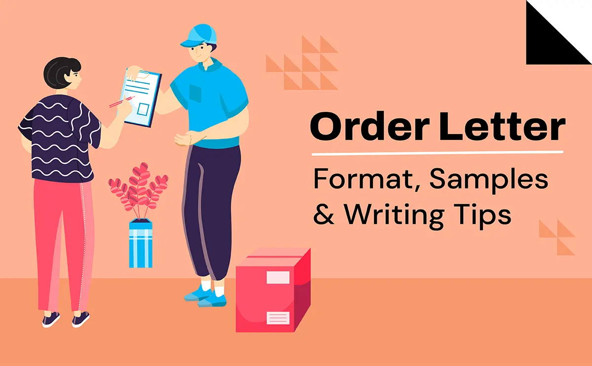 Order Letter Format, Samples & Writing Tips
