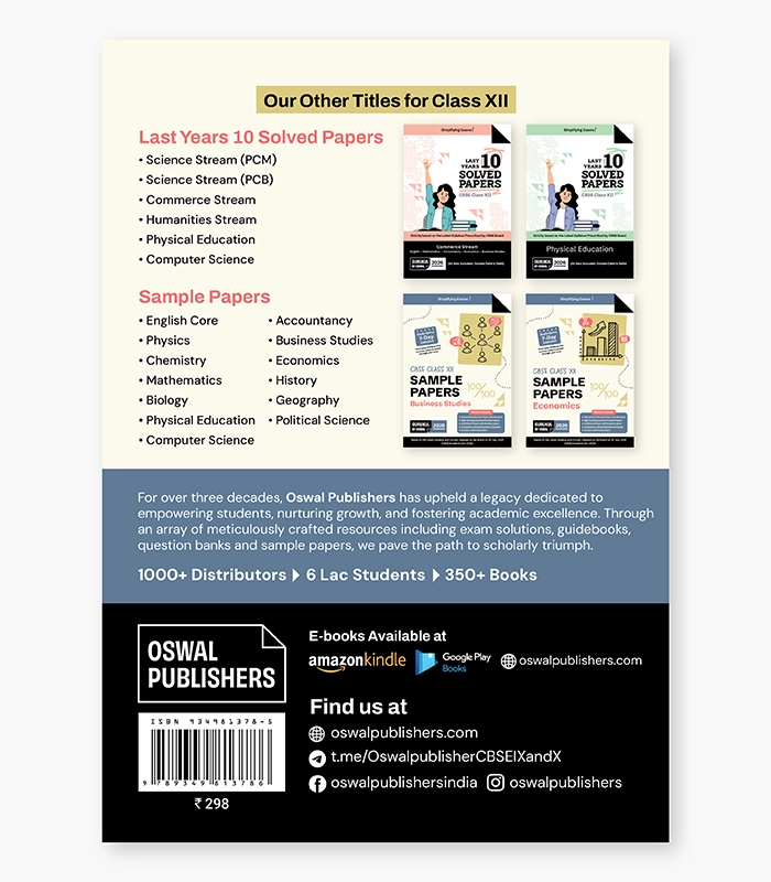Accountancy Sample Papers for CBSE Class 12 2026 05