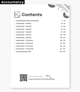 Sample Papers Bundle Inside CBSE Class 12 2026 Accountancy