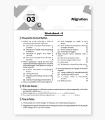 ICSE Class 8 Geography Worksheets