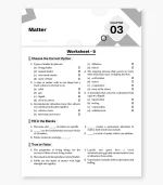 ICSE Class 6 Chemistry Worksheets