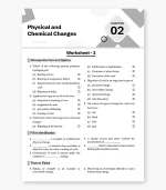 ICSE Class 7 Chemistry Worksheets