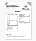 ICSE Class 6 Geography Worksheets