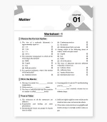 ICSE Class 6 Physics Worksheets