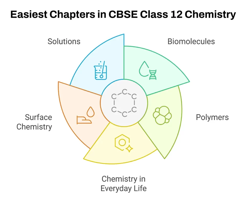 Easiest Chapters in CBSE Class 12 Chemistry