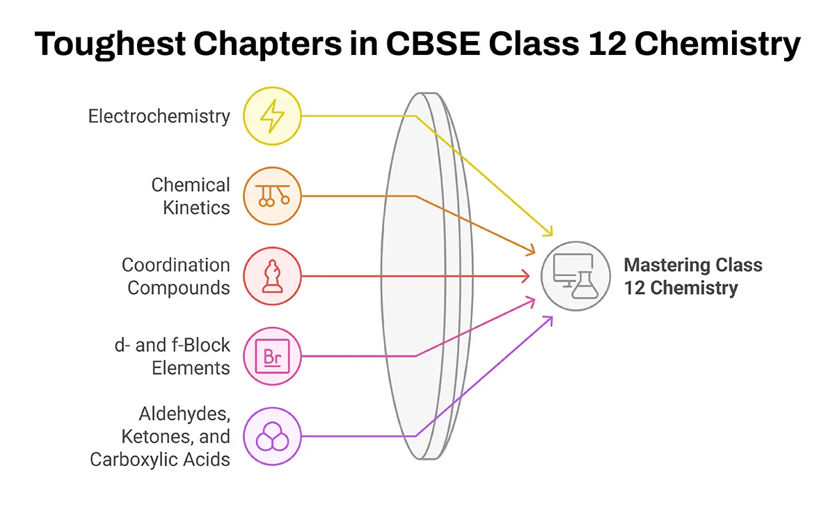 Toughest Chapters in CBSE Class 12 Chemistry