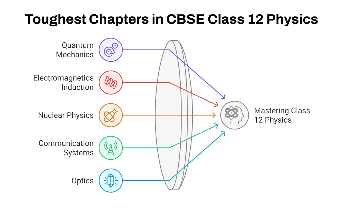 Toughest Chapters in CBSE Class 12 Physics