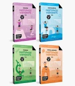 gurukul by oswal chapterwise worksheets cbse class 6 bundles set of 4