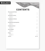 biology worksheets icse class 7