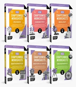 gurukul by oswal chapterwise worksheets icse class 6 bundles set of 6