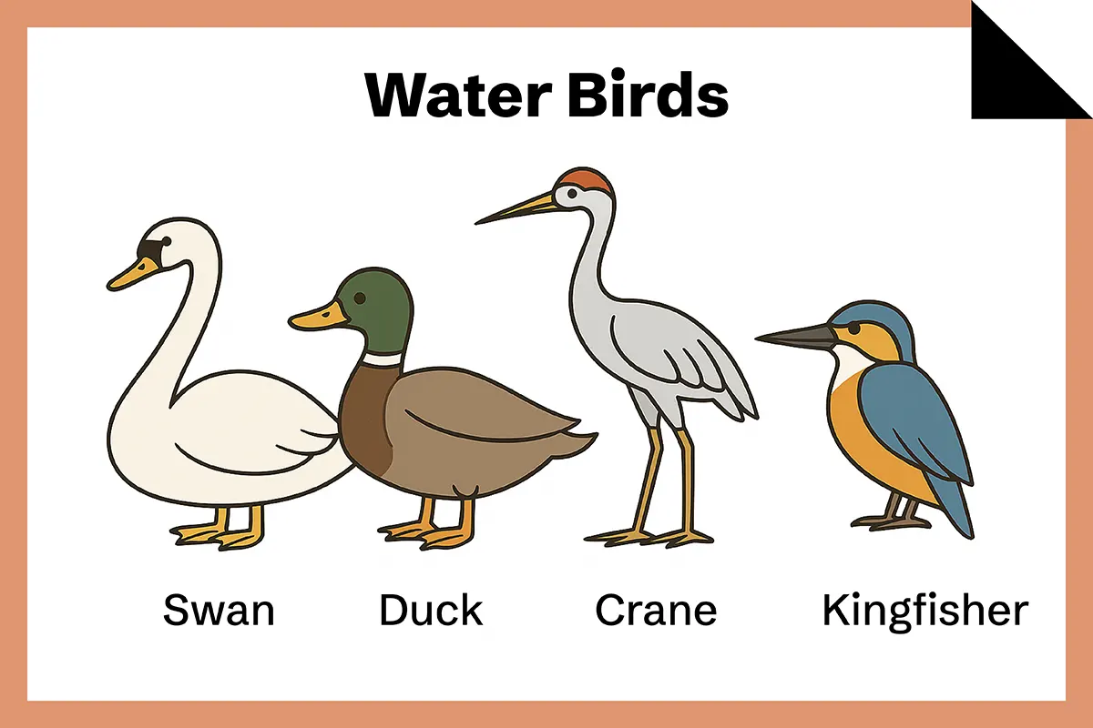 Water Birds Name