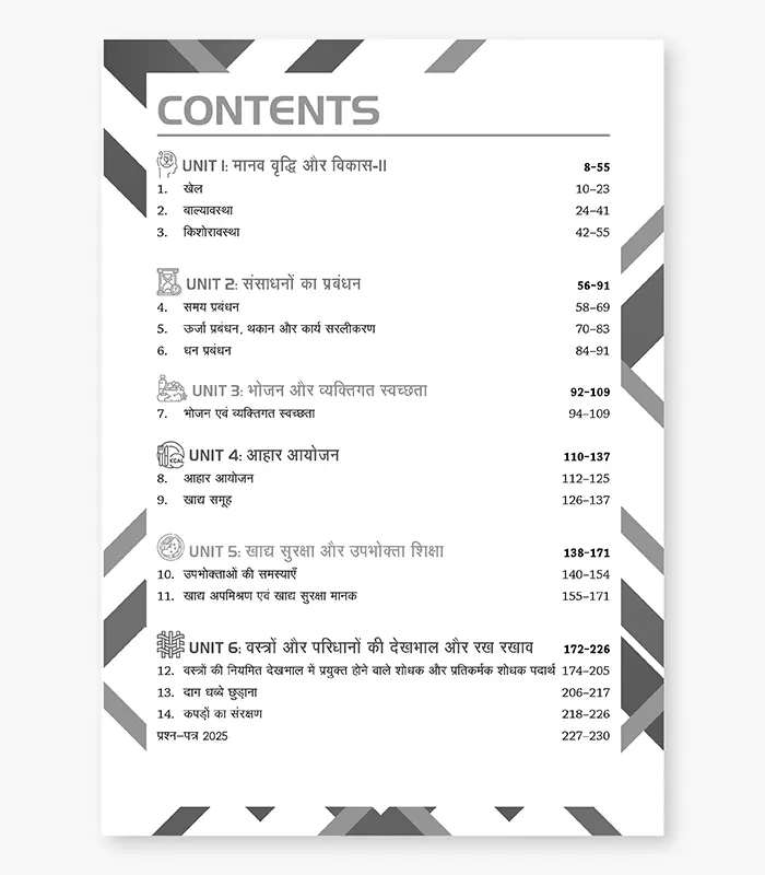 Home Science Textbook For HBSE Class 10 2