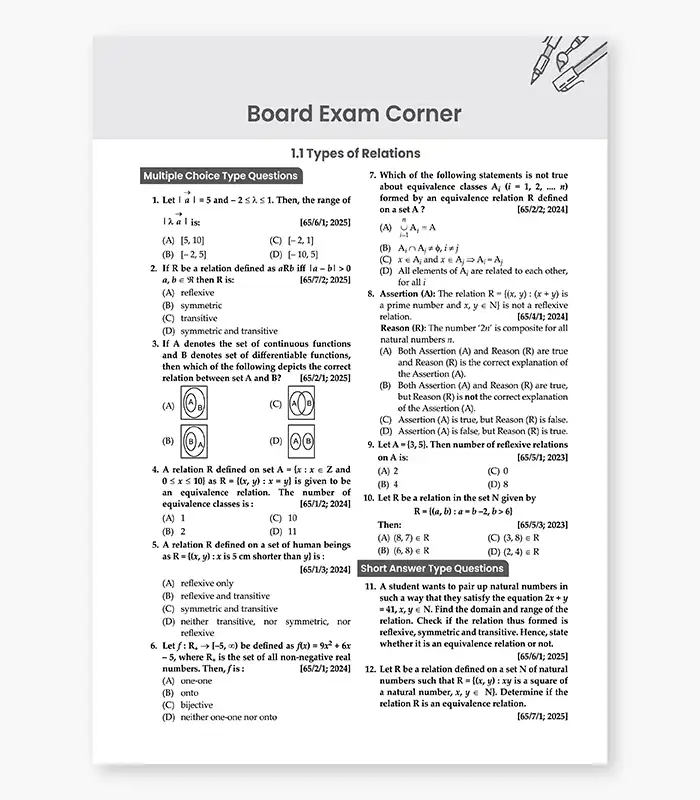 PowerBook CBSE Class 12 Maths Past Papers For Exam 2026 3