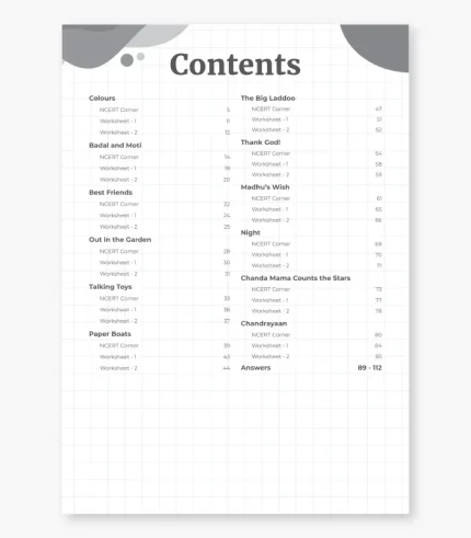 English Worksheet for Class 3