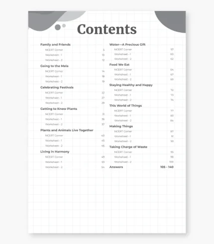 EVS Worksheet for Class 3