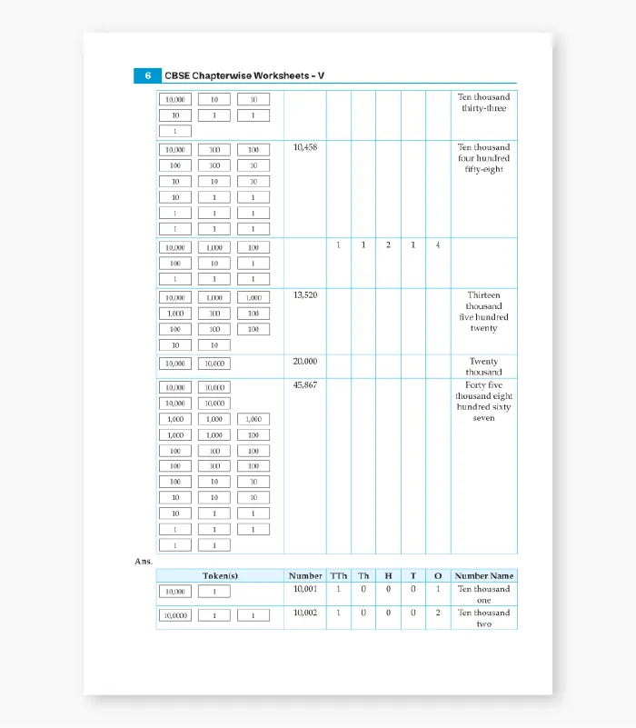 CBSE Class 5 Maths Practice Book
