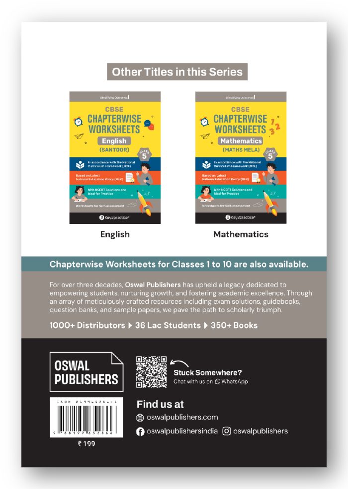 EVS worksheets for 5th graders