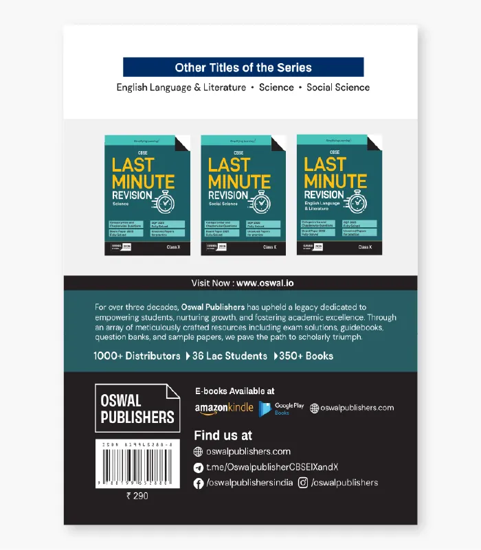 Quick revision book for Class 10 Maths