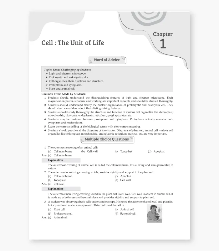 ICSE Question Bank Class 9 Biology