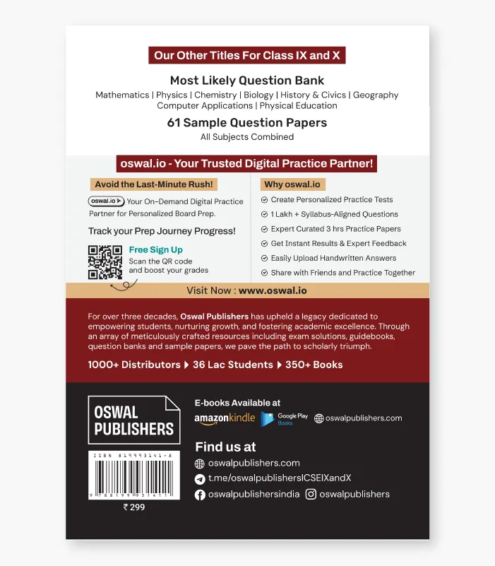 Class 9 History Civics MLQB