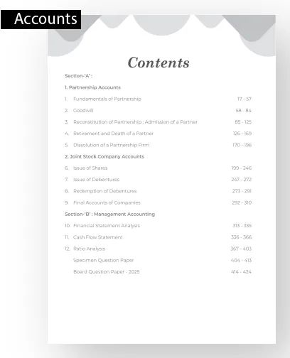 Inside Accounts Question Bank for ICSE Class 12 Exam 2027