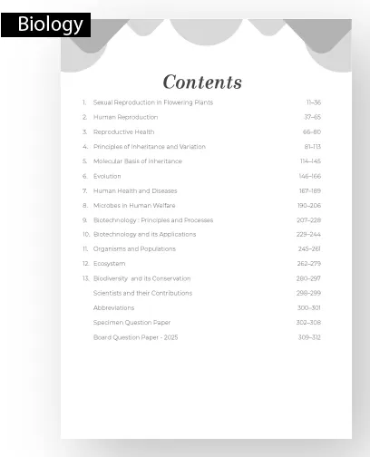 Inside Biology Question Bank for ICSE Class 12 Exam 2027