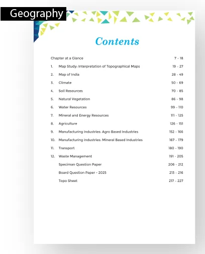 Inside Geography Question Bank for ICSE Class 10 Exam 2027