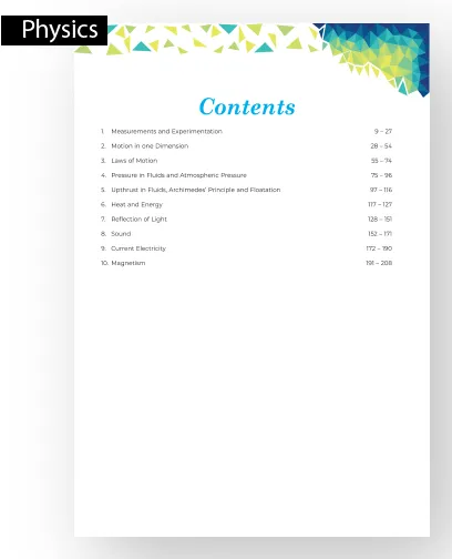 Inside Physics Question Bank for ICSE Class 9 Exam 2027 1