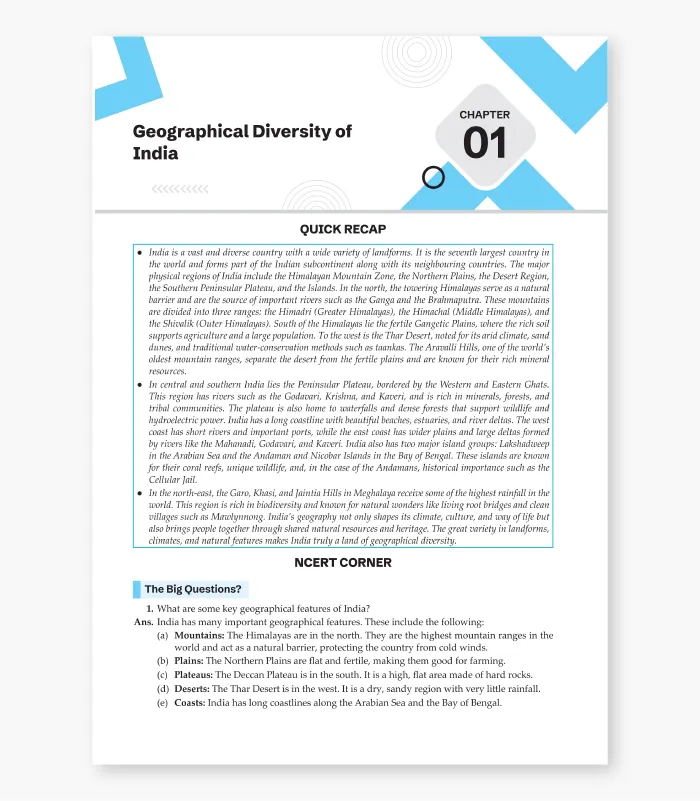 Key2Practice Social Science Chapterwise Worksheets CBSE Class 7 Part I 03