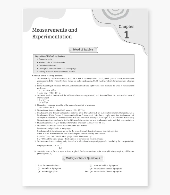 ICSE Question Bank Class 9 Physics