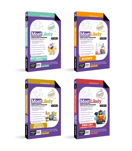 CBSE Class 10 Most Likely Question Bank Bundle Set of 4 2027