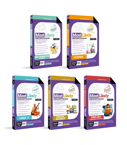 CBSE Class 10 Most Likely QuestionBank Bundle Set of 5 2027A