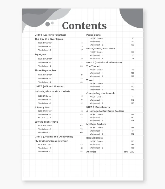 CBSE English Chapterwise Worksheets Class 7 2