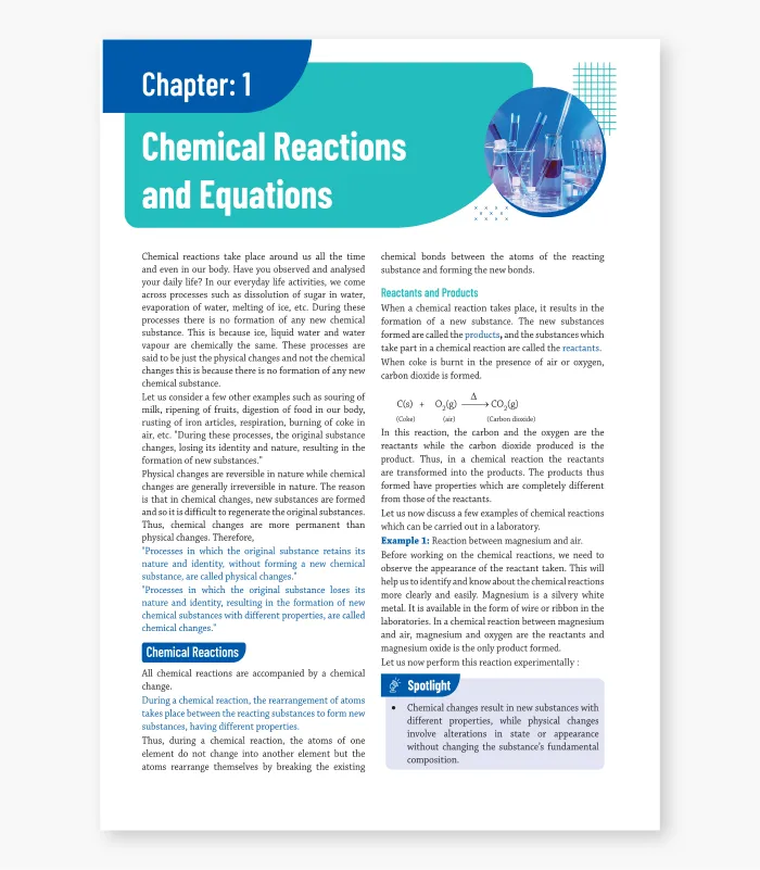 Chemistry Textbook for CBSE 2027 Class 10 3