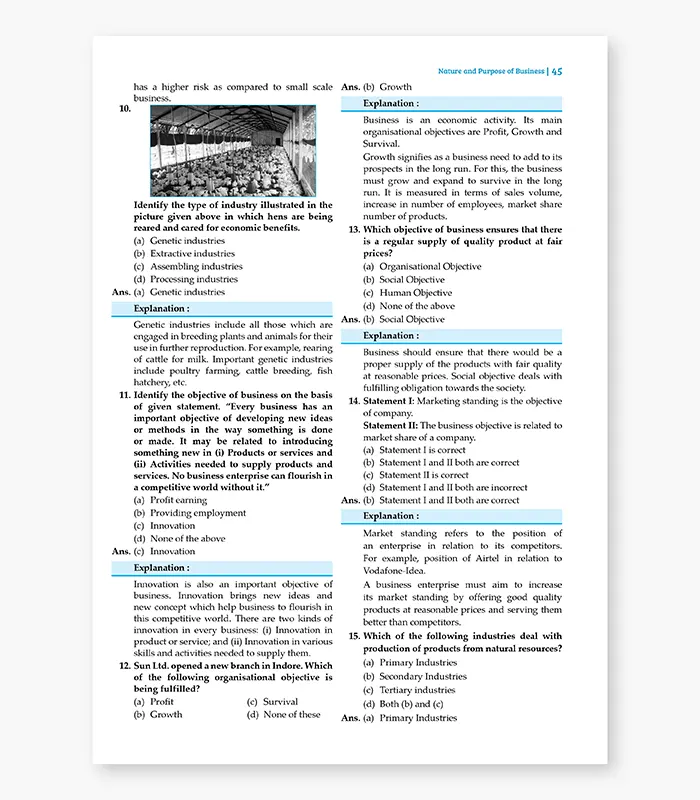 Business Studies Question Bank for CBSE Class 11 Exam 2027 4