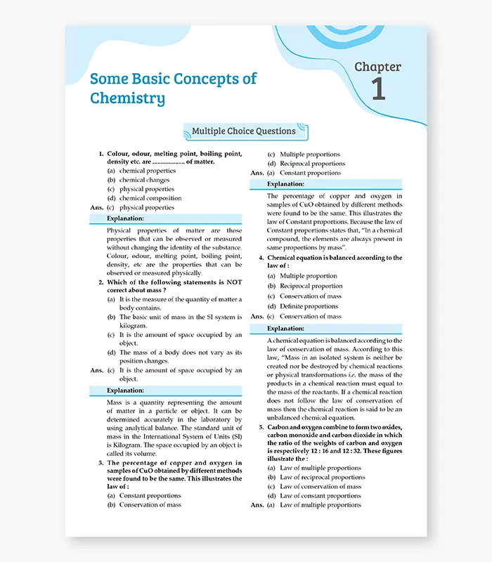 Chemistry Question Bank for CBSE Class 11 Exam 2027 3